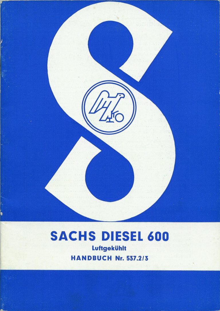 Sachs Diesel 600 Handbuch